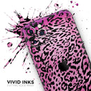 Hot Pink Cheetah Animal Print  - Protective Skin Wrap & Decal – Compatible with iPhone SE to iPhone 17 Pro Max (All Models)