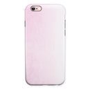Hot Pink Fade to White  iPhone 6/6s or 6/6s Plus 2-Piece Hybrid INK-Fuzed Case