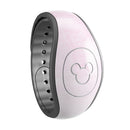 Hot Pink Fade to White  - Decal Skin Wrap Kit for the Disney Magic Band
