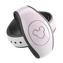 Hot Pink Fade to White  - Decal Skin Wrap Kit for the Disney Magic Band