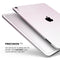 Hot Pink Fade to White  - Full Body Skin Decal for the Apple iPad Pro 12.9", 11", 10.5", 9.7", Air or Mini (All Models Available)