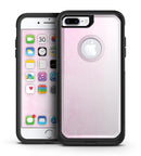 Hot Pink Fade to White  - iPhone 7 or 7 Plus Commuter Case Skin Kit