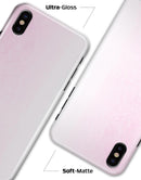 Hot Pink Fade to White  - iPhone X Clipit Case