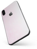 Hot Pink Fade to White  - iPhone X Skin-Kit