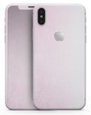 Hot Pink Fade to White  - iPhone X Skin-Kit