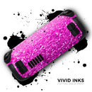 Hot Pink & Silver Glimmer Fade // Vinyl Skin Wrap for Steam Deck OLED & Steam Deck (LCD) — Soft Matte or Ultra Gloss
