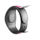 Hot Pink Striped Cheetah Print - Decal Skin Wrap Kit for the Disney Magic Band
