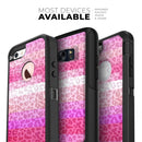 Hot Pink Striped Cheetah Print - Skin Kit for the iPhone OtterBox Cases