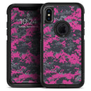 Hot Pink and Gray Digital Camouflage - Skin Kit for the iPhone OtterBox Cases