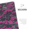 Hot Pink and Gray Digital Camouflage - Full Body Skin Decal for the Apple iPad Pro 12.9", 11", 10.5", 9.7", Air or Mini (All Models Available)