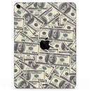 Hundred Dollar Bill - Full Body Skin Decal for the Apple iPad Pro 12.9", 11", 10.5", 9.7", Air or Mini (All Models Available)