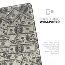 Hundred Dollar Bill - Full Body Skin Decal for the Apple iPad Pro 12.9", 11", 10.5", 9.7", Air or Mini (All Models Available)