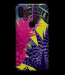 Hype Flourescent Summer Pineapple Pattern - iPhone XS MAX, XS/X, 8/8+, 7/7+, 5/5S/SE Skin-Kit (All iPhones Available)
