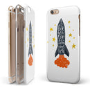 I Love You To The Moon And Back iPhone 6/6s or 6/6s Plus 2-Piece Hybrid INK-Fuzed Case