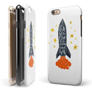 I Love You To The Moon And Back iPhone 6/6s or 6/6s Plus 2-Piece Hybrid INK-Fuzed Case