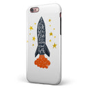 I Love You To The Moon And Back iPhone 6/6s or 6/6s Plus 2-Piece Hybrid INK-Fuzed Case