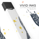 I Love You To The Moon And Back - Premium Decal Protective Skin-Wrap Sticker compatible with the Juul Labs vaping device