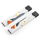 I Love You To The Moon And Back - Premium Decal Protective Skin-Wrap Sticker compatible with the Juul Labs vaping device