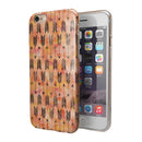 Igneous Black Tribal Arrow Pattern iPhone 6/6s or 6/6s Plus 2-Piece Hybrid INK-Fuzed Case