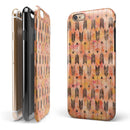 Igneous Black Tribal Arrow Pattern iPhone 6/6s or 6/6s Plus 2-Piece Hybrid INK-Fuzed Case