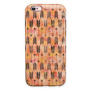 Igneous Black Tribal Arrow Pattern iPhone 6/6s or 6/6s Plus 2-Piece Hybrid INK-Fuzed Case