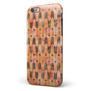 Igneous Black Tribal Arrow Pattern iPhone 6/6s or 6/6s Plus 2-Piece Hybrid INK-Fuzed Case