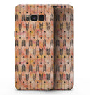 Igneous Black Tribal Arrow Pattern - Samsung Galaxy S8 Full-Body Skin Kit