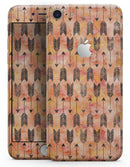 Igneous Black Tribal Arrow Pattern - Skin-kit for the iPhone 8 or 8 Plus
