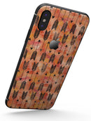 Igneous Black Tribal Arrow Pattern - iPhone X Skin-Kit