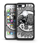 Indian Mandala Elephant - iPhone 7 or 7 Plus Commuter Case Skin Kit