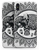 Indian Mandala Elephant - iPhone X Skin-Kit