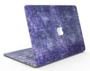 Indigo Watercolor Cross Hatch - MacBook Air Skin Kit