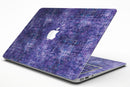 Indigo Watercolor Cross Hatch - MacBook Air Skin Kit