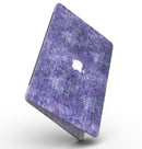Indigo Watercolor Cross Hatch - MacBook Pro with Retina Display Full-Coverage Skin Kit