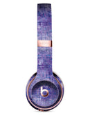 Indigo Watercolor Cross Hatch Full-Body Skin Kit for the Beats by Dre Solo 3 Wireless Headphones