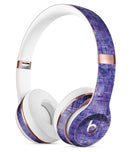 Indigo Watercolor Cross Hatch Full-Body Skin Kit for the Beats by Dre Solo 3 Wireless Headphones