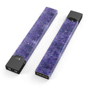 Indigo Watercolor Cross Hatch - Premium Decal Protective Skin-Wrap Sticker compatible with the Juul Labs vaping device