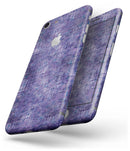 Indigo Watercolor Cross Hatch - Skin-kit for the iPhone 8 or 8 Plus