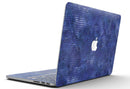 Indigo Watercolor Polka Dots - MacBook Pro with Retina Display Full-Coverage Skin Kit