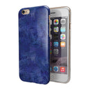 Indigo Watercolor Polka Dots iPhone 6/6s or 6/6s Plus 2-Piece Hybrid INK-Fuzed Case