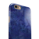 Indigo Watercolor Polka Dots iPhone 6/6s or 6/6s Plus 2-Piece Hybrid INK-Fuzed Case