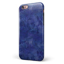 Indigo Watercolor Polka Dots iPhone 6/6s or 6/6s Plus 2-Piece Hybrid INK-Fuzed Case