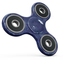 Indigo Watercolor Polka Dots Full-Body Fidget Spinner Skin-Kit