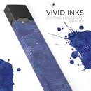 Indigo Watercolor Polka Dots - Premium Decal Protective Skin-Wrap Sticker compatible with the Juul Labs vaping device