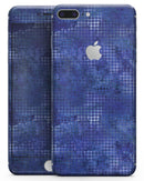 Indigo Watercolor Polka Dots - Skin-kit for the iPhone 8 or 8 Plus