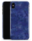 Indigo Watercolor Polka Dots - iPhone X Clipit Case