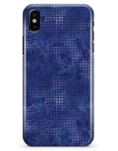 Indigo Watercolor Polka Dots - iPhone X Clipit Case