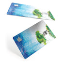 Individual Tree Splatter - Premium Protective Decal Skin-Kit for the Apple Credit Card
