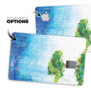 Individual Tree Splatter - Premium Protective Decal Skin-Kit for the Apple Credit Card