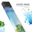 Individual Tree Splatter - Premium Decal Protective Skin-Wrap Sticker compatible with the Juul Labs vaping device